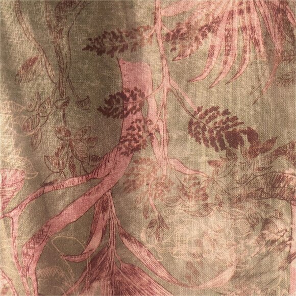 Wide legged floral linen pants from Italy - New, no tags! - Picture 5 of 7